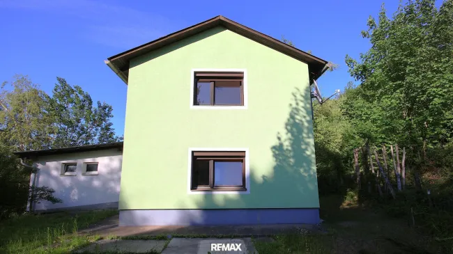 Haus Rückansicht