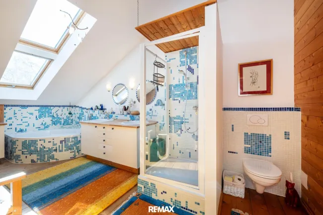 Badezimmer Zwischengeschoß