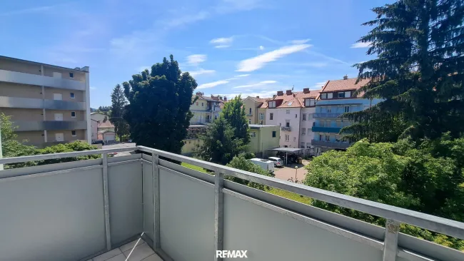 Balkon Richtung Westen