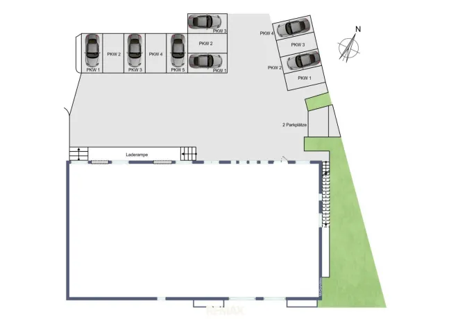 Außenanlageplan