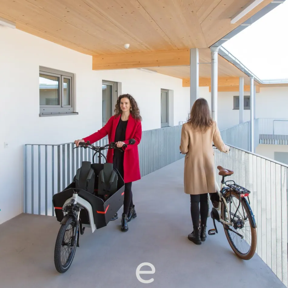 HYGGE Wohnen Top A2.1 - 3 Zimmer Wohnung 74,62m² im 2.OG mit Blick ins Grüne - Bild