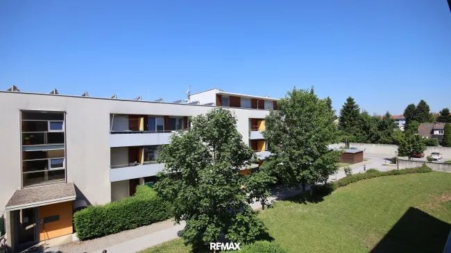 Ausblick vom Westbalkon