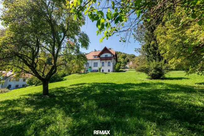 Blick Richtung Haus