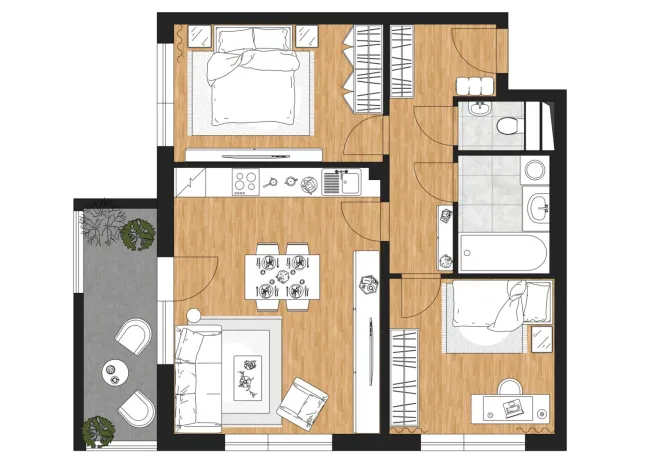 2D Grundriss
