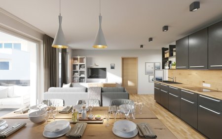 Projekt Dorfkristall: Moderne 3-Zimmer Wohnungen in zentraler Lage