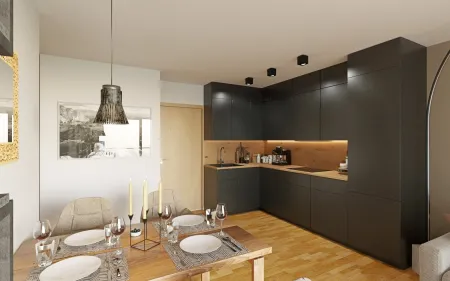 Projekt Dorfkristall: Moderne 2-Zimmer Wohnungen in zentraler Lage