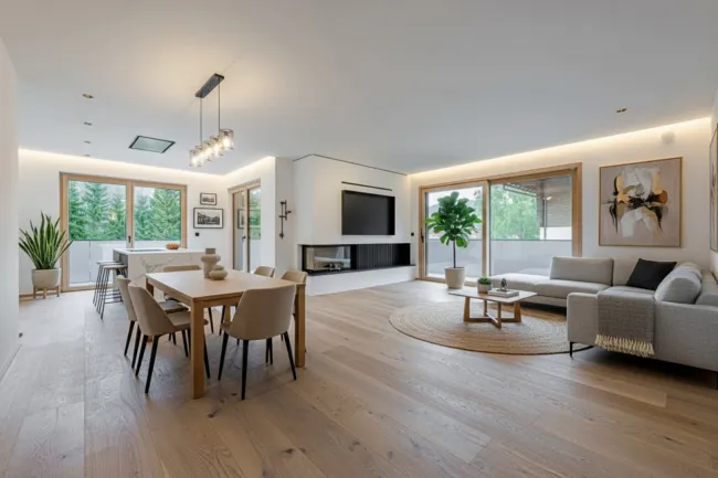 Hochwertige 4-Zimmer Wohnung mit Balkon - Erstbezug! - Bild
