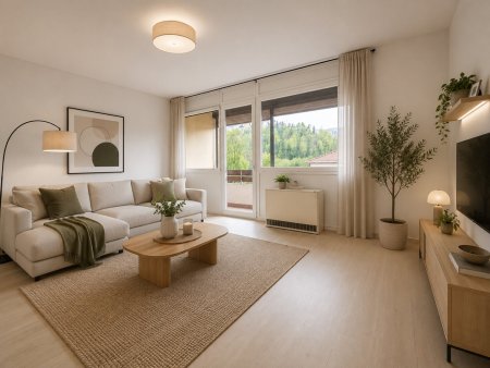 Helle großzügige 3-Zimmer-Wohnung mit Loggia, Tiefgarage & Parkblick in Judendorf