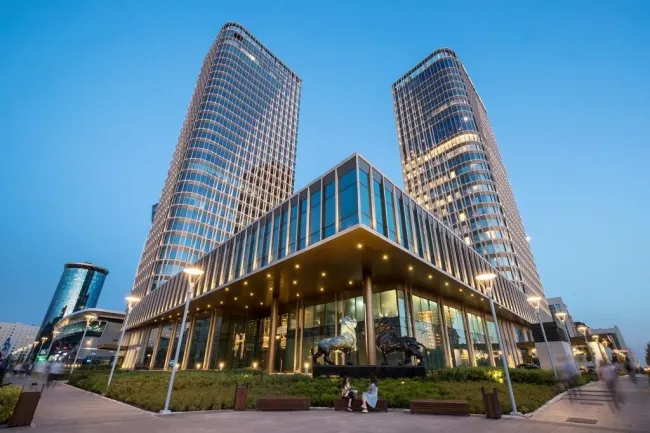 Exterior_Talan Towers complex__
