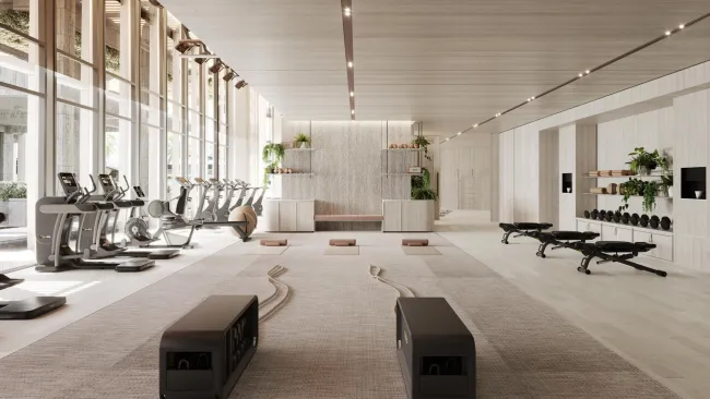 fitness studio