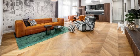 SCHÖNE 3-ZIMMER-WOHNUNG MIT DESIGNERMÖBELN IN DONAUNÄHE IN BUDAPEST ZU VERKAUFEN