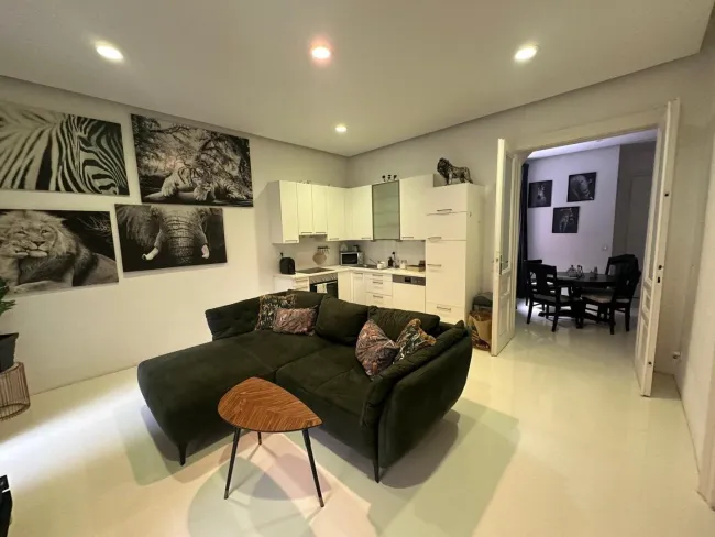 EG Wohnzimmer mit Küche