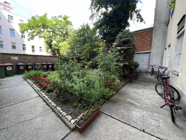Innenhof - Fahrräder