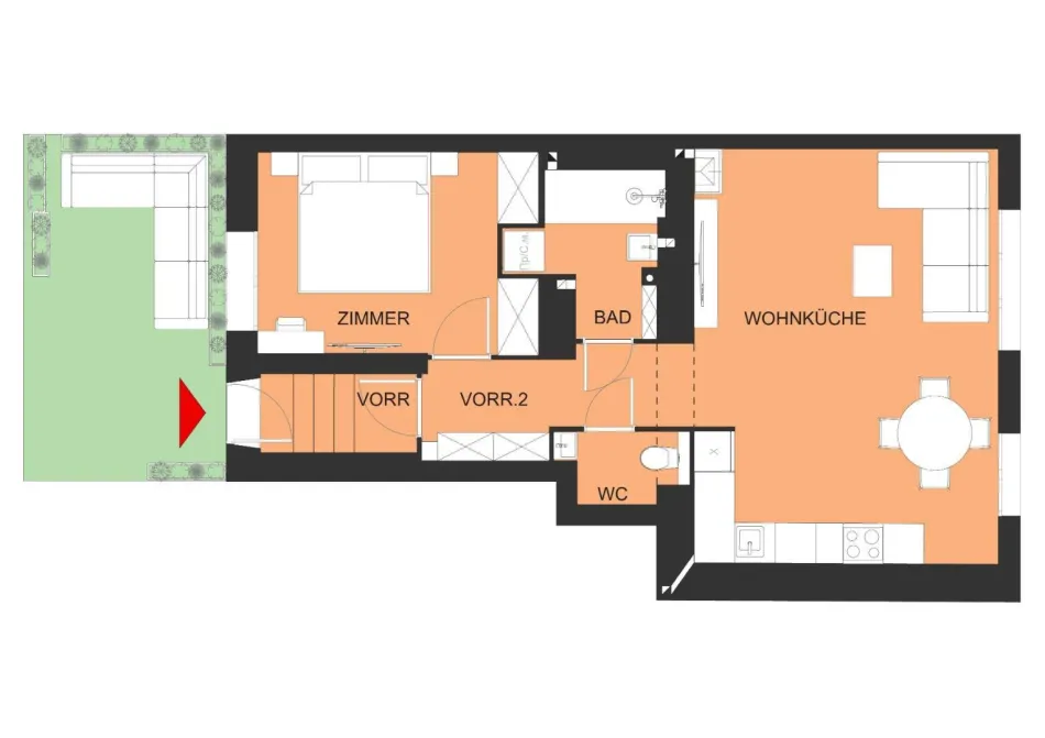 Moderne Wohnung