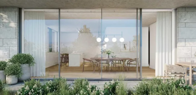 Wohnzimmer, Balkon