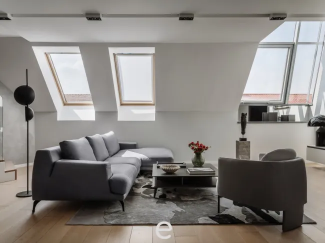 Exklusive Dachgeschoss-Maisonette mit Dachterrasse in Bestlage von Döbling - Bild