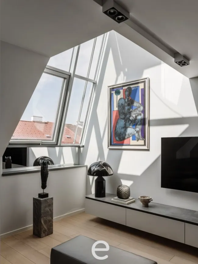 Exklusive Dachgeschoss-Maisonette mit Dachterrasse in Bestlage von Döbling - Bild