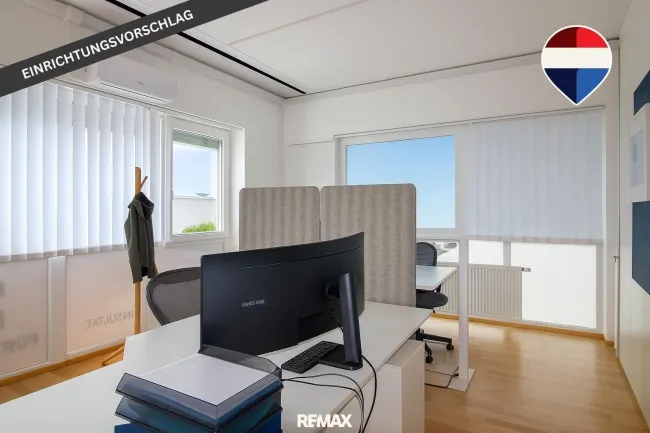 Büro, Studio oder Praxis – *klimatisiert