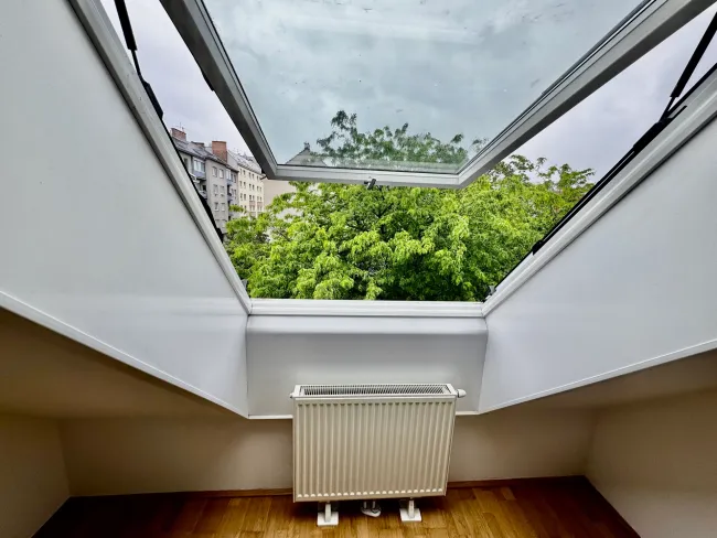 Aussicht aus d. Schlafzimmer