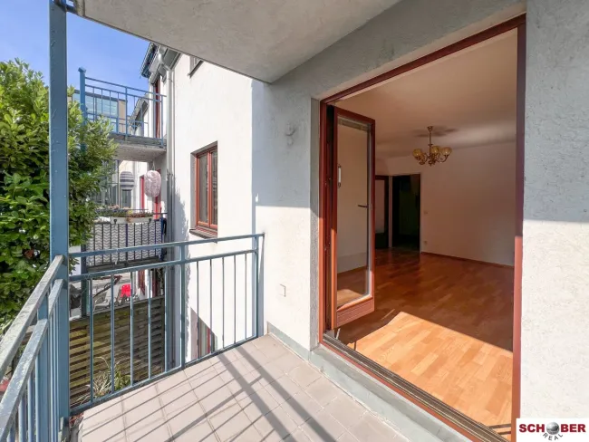 Ruhelage mit Balkon, Gartenmitbenutzung, Garagenplatz *Nähe Maurer Hauptplatz* - Titelbild