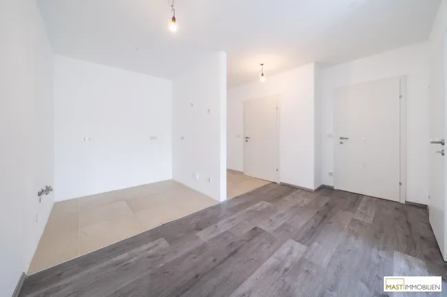 Moderne 2-Zimmer-Wohnung mit Balkon und Parkplatz in Strasshof - Bild
