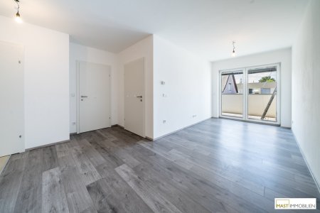 Moderne 2-Zimmer-Wohnung mit Balkon und Parkplatz in Strasshof