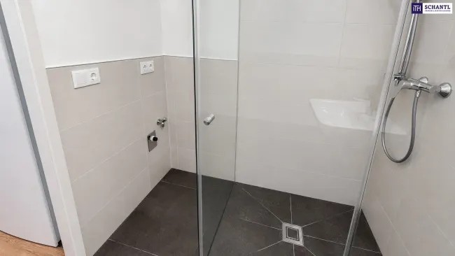 Badezimmer, Waschmaschinenanschluss