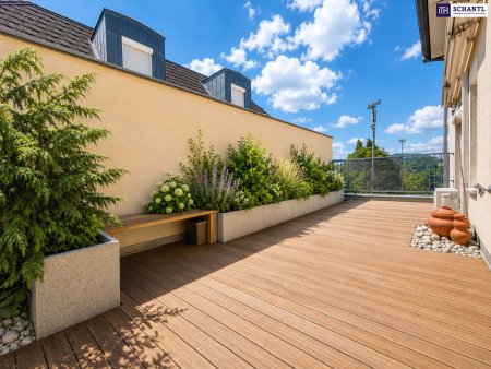 Großzügige 2-Zimmer Terrassenwohnung mit offenem Wohnbereich, Klimaanlage und Tiefgaragenplatz in Mödling!