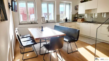 Großzügige Maisonette mit privater 48-m²-Dachterrasse und Panoramablick