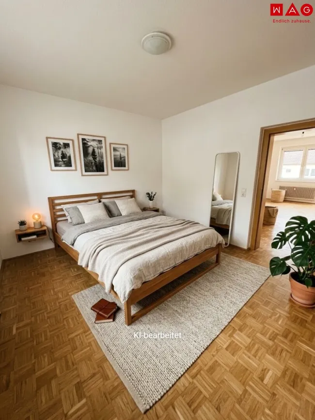 Schlafzimmer Beispiel KI