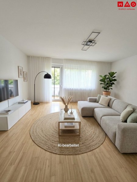 Wohnzimmer Beispiel KI