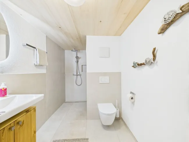 Badezimmer mit Dusche und WC OG