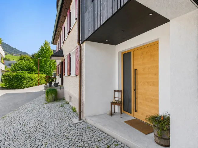 Eingangsbereich Außen