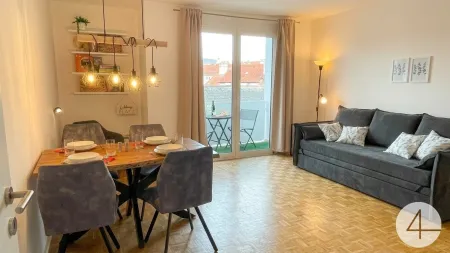 Möblierte 2-Zimmer Wohnung mit Loggia in Krems vermietet bis 31.01.2027