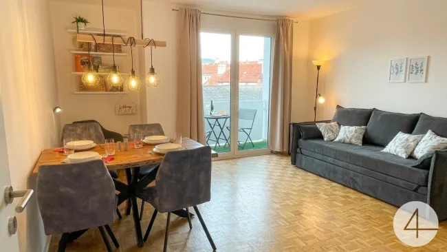 Möblierte 2-Zimmer Wohnung mit Loggia in Krems vermietet bis 31.01.2027 - Bild