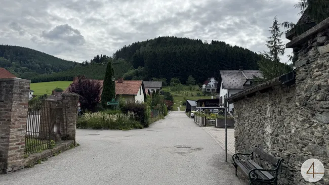 Weg zum Zentrum