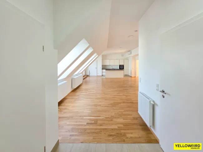 Entrée - Blick in die Wohnküche