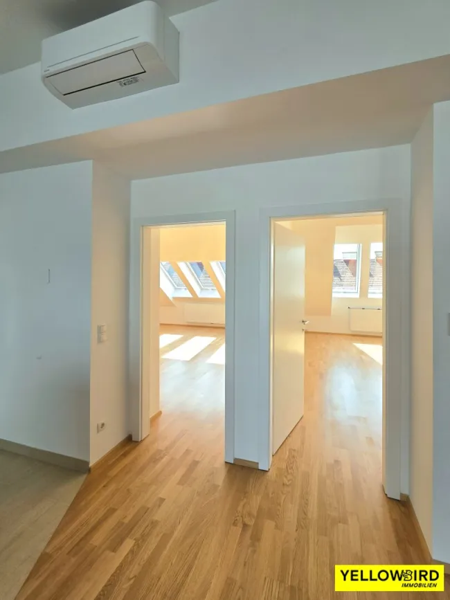 Blick in Zimmer 2 +3