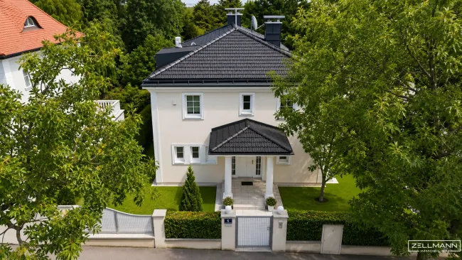 TOP LAGE IN MAUER | Repräsentative, hochwertig ausgestattete Villa mit Lift und ca. 342 m² Gesamtnutzfläche auf großzügigem Grundstück | ZELLMANN IMMOBILIEN - Bild