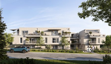Moderne Erstbezug DG-Wohnung mit Balkon und Terrasse an der Alten Donau