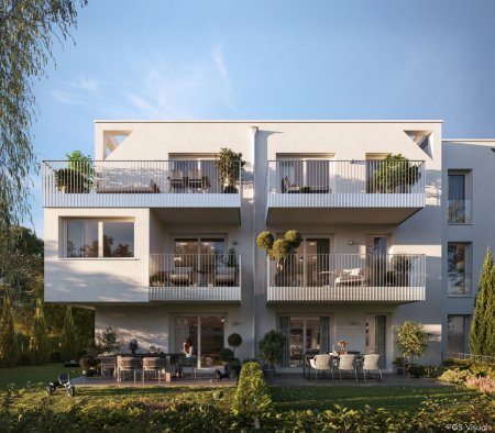 Exklusive Erstbezugswohnung mit Balkon an der Alten Donau