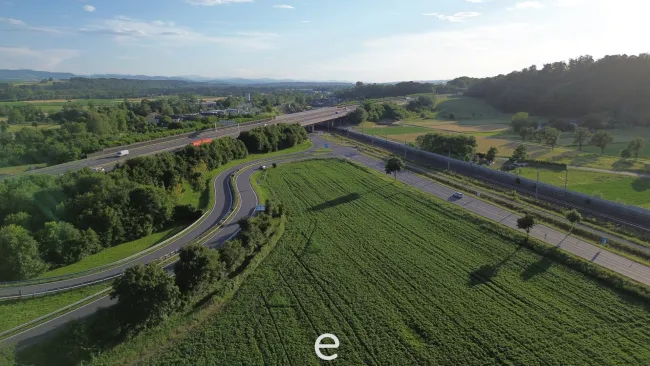 Gewerbegrundstück (BK VIII) direkt an der A1-Abfahrt Amstetten Ost - Bild