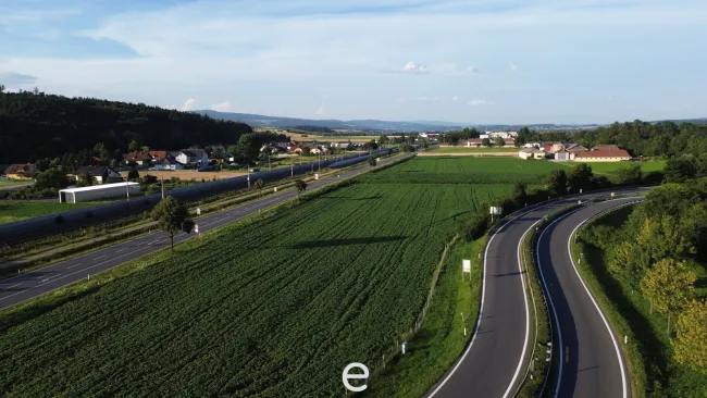 Gewerbegrundstück (BK VIII) direkt an der A1-Abfahrt Amstetten Ost - Titelbild