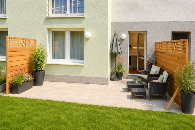 Ruheoase mit XXL Süd Terrasse nähe Hauptbahnhof - Titelbild