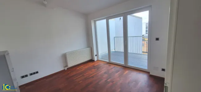 Ausblick vom Balkon