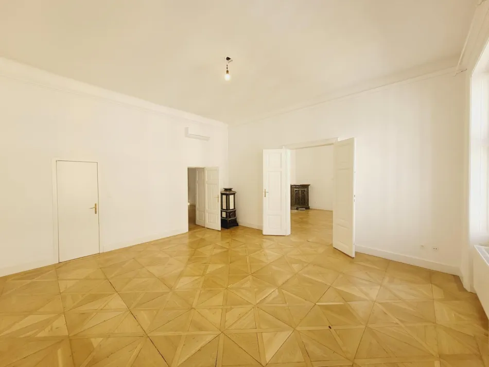 Fichtegasse: klimatisierte 3-Zimmer Wohnung in schönem Stilaltbau - Bild
