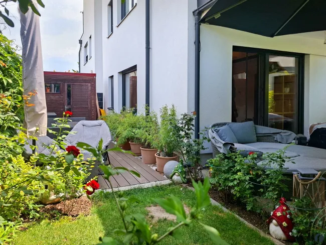 im Garten