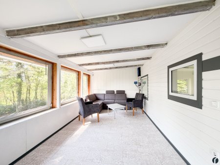 Loggia mit abnehmbaren Schutzfolien