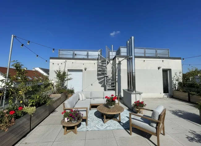 PROVISIONSFREI!!! Wunderschöne geräumige Dachterrassenwohnung mit super Ausblick auf Wiener Neustadt - Bild