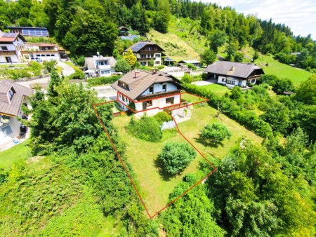 Luftbild mit eingezeichnetem Objekt
